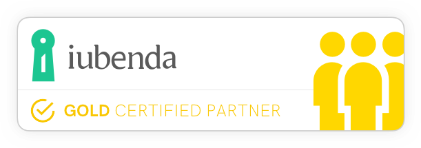 iubenda Gold Certified Partner