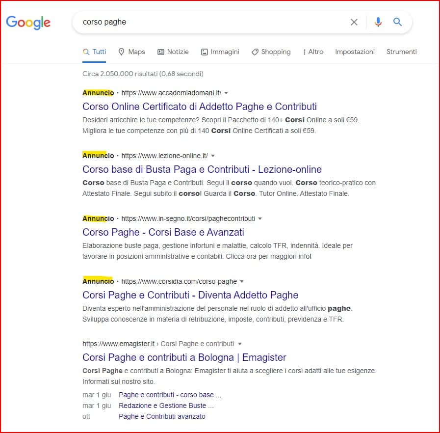 meglio seo, oppure ads?
